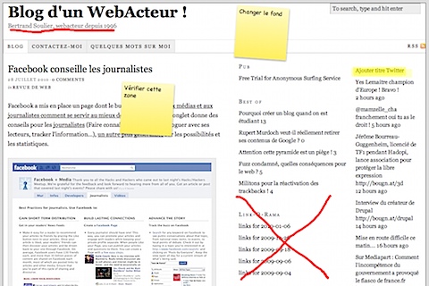 Exemple du blog anoté avec Coda
