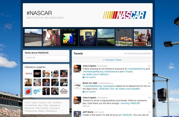 Twitter NASCAR