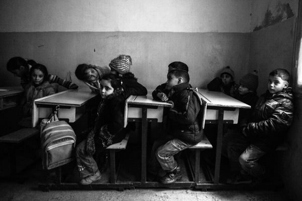 Une école cachée à Alep